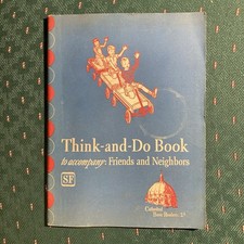Vintage Teaching Material Think-and-Do Book Cathedral Friends and Neighbors 1942 comprar usado  Enviando para Brazil