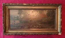 Antique oil board for sale  AYLESBURY
