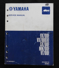 MANUAL DE SERVIÇO DE SNOWMOBILE 2000-2001 YAMAHA VX700F VX700DXF SX700F MM700F VT700F, usado comprar usado  Enviando para Brazil