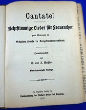 Cantate mehrstimmige lieder gebraucht kaufen  Mainz