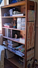 Bookcase wood shelves. for sale  El Cajon