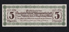 Notgeld saccharin fabrik gebraucht kaufen  Beeskow