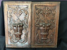 Panneaux sculptés bois d'occasion  Beaucourt
