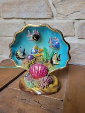Lampe barbotine coquille d'occasion  Plonéour-Lanvern