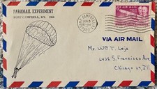 Capa clássica 1950 6c Paramail Experiment Fort Campbell KY to Chicago Illinois, usado comprar usado  Enviando para Brazil