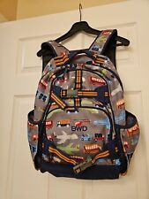 Usado, Mochila Pottery Barn Kids MacKenzie Brody Transportation GRANDE EXCELENTE!!! comprar usado  Enviando para Brazil
