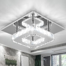 Crystal chandelier square for sale  LEICESTER