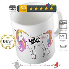 Unicorn mug personalised for sale  NORTHAMPTON