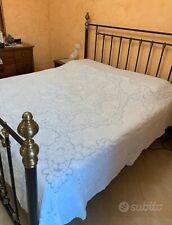 Copriletto matrimoniale ricama usato  Potenza