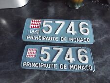 Paire ancienne plaques d'occasion  Peymeinade