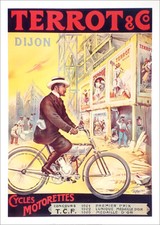 Motorized bicycles terrot d'occasion  Expédié en Belgium