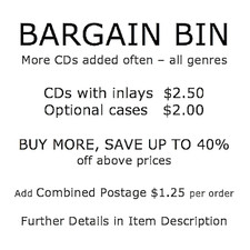 CD/s BARGAIN BIN - Compre mais e economize até 40% OFF TOTAL - Veja detalhes... comprar usado  Enviando para Brazil