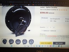 52v hub bike for sale  Montgomery City