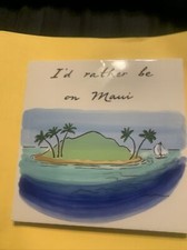 Hawaiian handpainted kauai for sale  USA