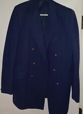 Vintage blue crimplene for sale  GRANTHAM