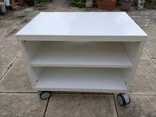 Small white entertainment for sale  WEMBLEY