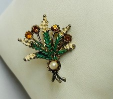 Vintage brooch sprig for sale  LEATHERHEAD