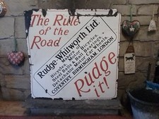 Rudge whitworth ltd for sale  HIGH PEAK