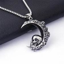 Crescent moon skull for sale  Las Vegas