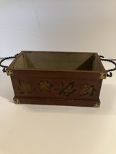Vintage wood brass for sale  Jasper