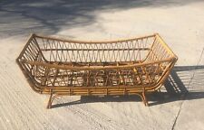 Lit rotin vintage d'occasion  Montbrison