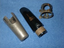 RICO ROYAL GRAFTONITE B5 BB CLARINETE BOCAL, LIGADURA E TAMPA - MUITO BOM ESTADO E LIMPO comprar usado  Enviando para Brazil