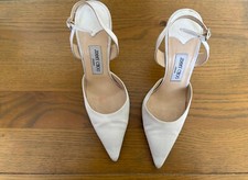 Jimmy choo white for sale  CHELTENHAM