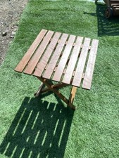 Folding garden table for sale  WESTERHAM