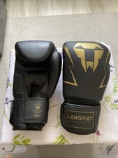 Schwarze boxhandschuhe langray gebraucht kaufen Schwarze boxhandschuhe langray gebraucht kaufen  Kronach