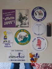 Adesivi fiorentina cartolina usato  Italia