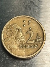 1988 $2 Elder HH Coin - Circulated - Horst Hahne Two Dollar - comes in 2x2 na sprzedaż  Wysyłka do Poland