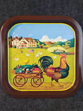 Vintage tray rooster for sale  Lancaster