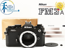 Câmera de Filme 35mm Late S/N 292xxx [ESTADO PERFEITO na Caixa] Nikon FM3A Preta SLR Corpo JAPÃO comprar usado  Enviando para Brazil