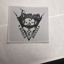 VENOM, METAL PRETO, BORDA PRETA, 4X4 POLEGADAS, PATCH TECIDO comprar usado  Enviando para Brazil