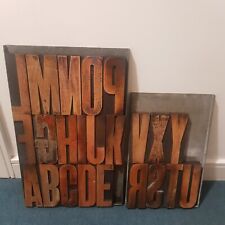Huge wooden letterpress for sale  LONDON