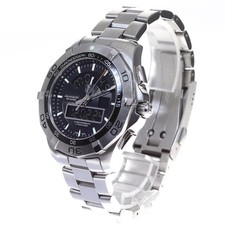 TAG HEUER CAF1010-0 Aquaracer cronógrafo quartzo masculino #C815 comprar usado  Enviando para Brazil
