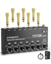 Mini mixer de áudio, mixer de microfone de 6 canais, mixer de linha estéreo para Sub MIX600S comprar usado  Enviando para Brazil