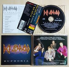 DEF LEPPARD - Euphoria - 1999 JAPAN CD OBI + B/T ** DIO , GIRL , RIVERDOGS, usado comprar usado  Enviando para Brazil