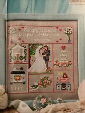 Classic wedding sampler for sale  LEICESTER