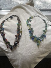 Kette collier glas gebraucht kaufen  Wurzen