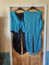 Pair sequin waistcoats for sale  NORTH WALSHAM