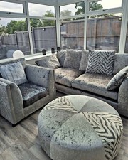 sofas crushed dfs velvet for sale  BOSTON