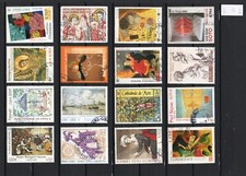 Lot timbres oblitérés d'occasion  Jarnac