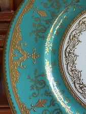 Conjunto inglês de 7 pratos de jantar Coalport 11,5” comprar usado  Enviando para Brazil