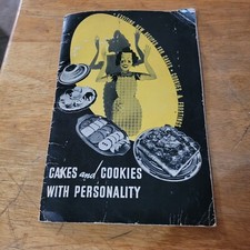 1937 Cakes and Cookies with Personality Recipe Booklet, usado comprar usado  Enviando para Brazil