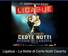 Biglietto ligabue reggia usato  Trecastelli