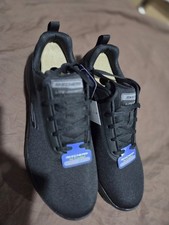 Skechers mens black for sale  BIRMINGHAM