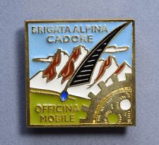 Distintivo alpini officina usato  Monte di Procida