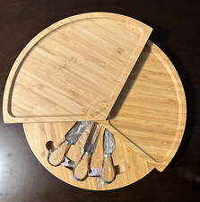 Bamboo cheese board for sale  Elmhurst