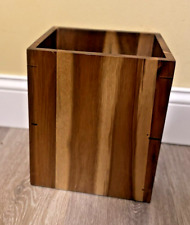 Wood wastebasket trash for sale  Sartell